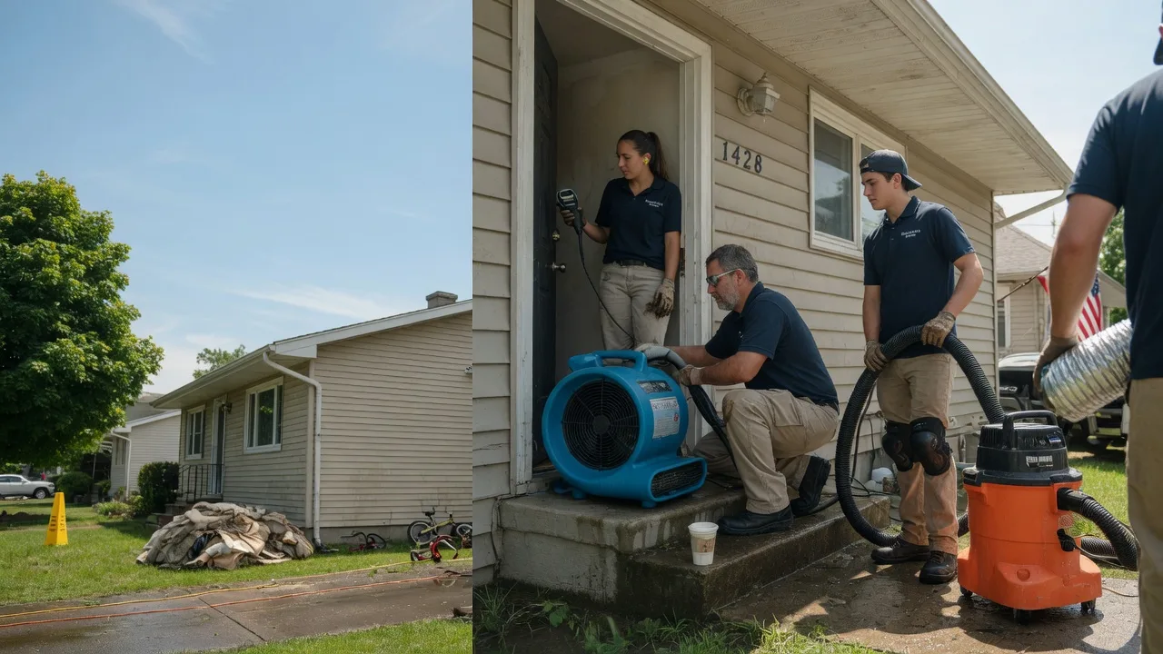 Water Damage Restoration in Midland, SD near me